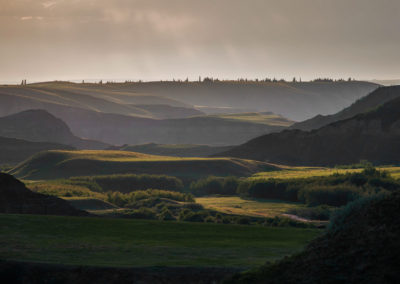 Rosebud Valley at sunrise